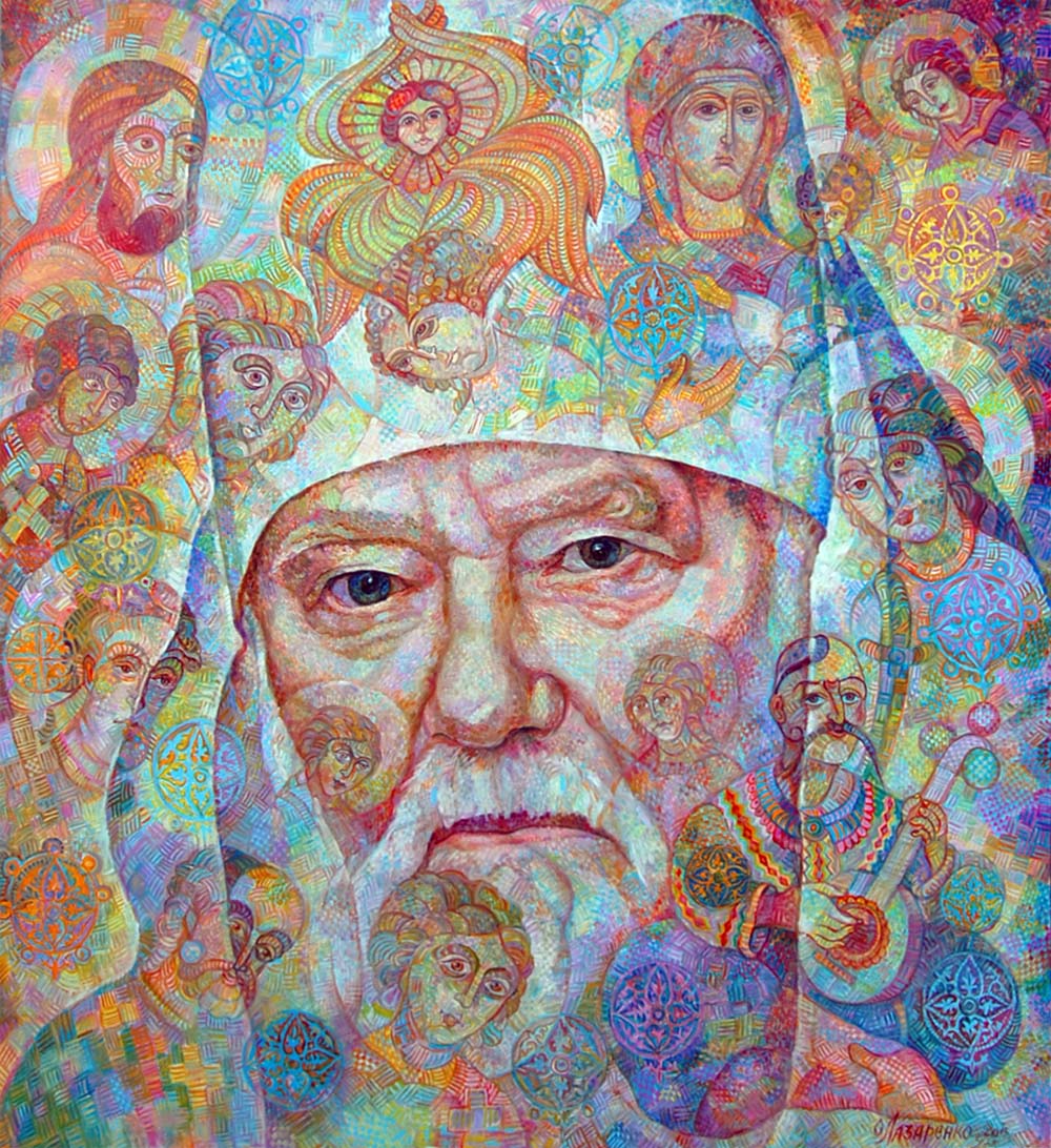 «Філарет». 2013. Полотно, мозаїчний кольоропис